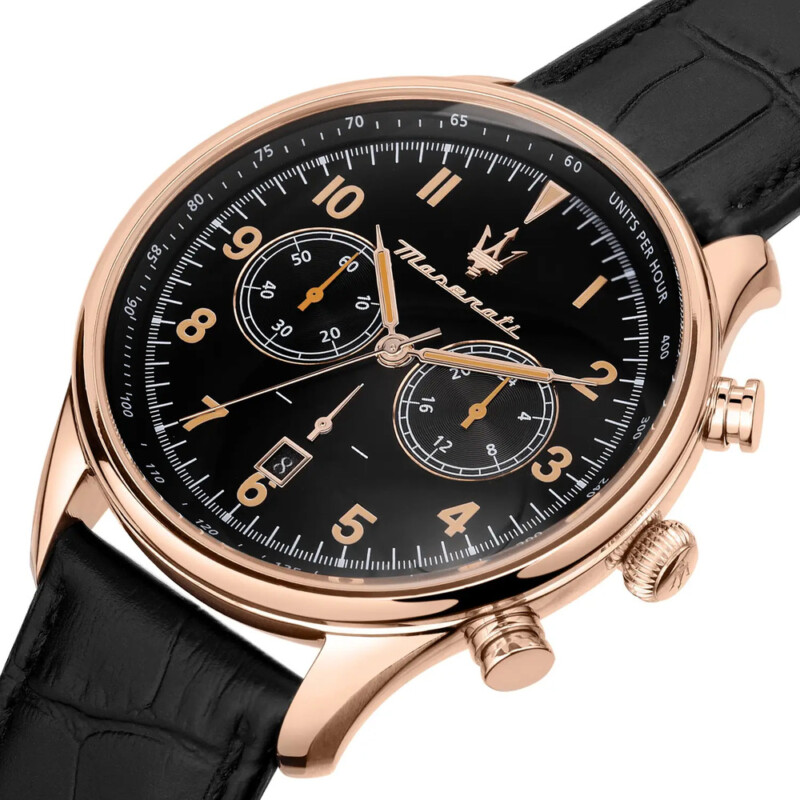 Orologio uomo MASERATI Tradizione - Rosegold/Black - Ref. R8871646001 - immagine 3