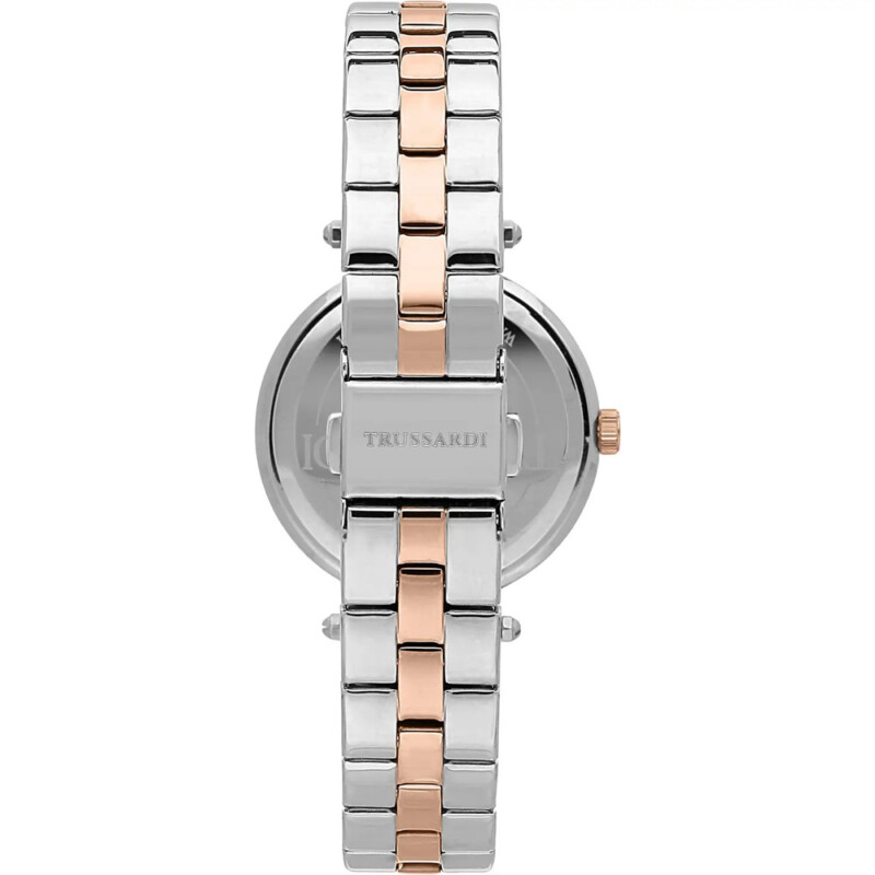 Orologio TRUSSARDI T-Shiny Silver/Rosegold e Bracciale - Ref. R2453145507 - immagine 7