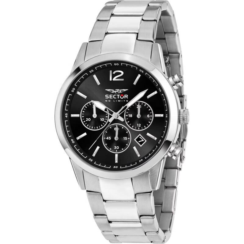 Orologio SECTOR Crono 660 - Silver/Black - Ref. R3273617002