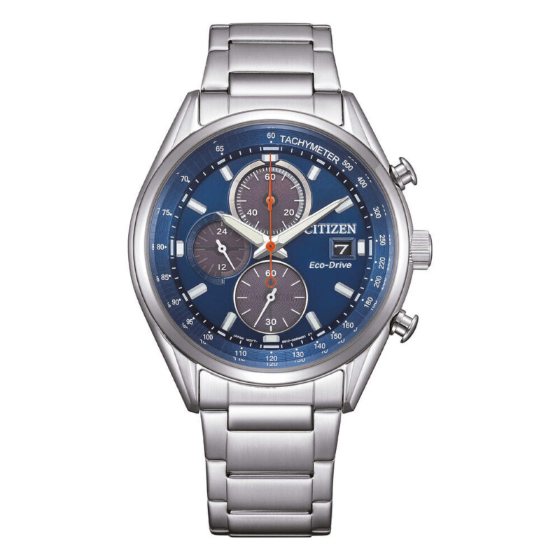 Orologio CITIZEN - Metropolitan Crono - Silver/Blue - Ref.CA0459-79L