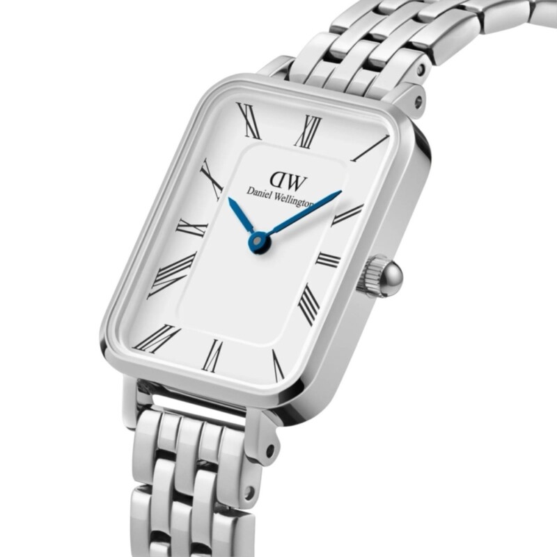 Orologio Daniel Wellington Quadro Numerals 5-Link Silver - Ref.DW00100691 - immagine 2