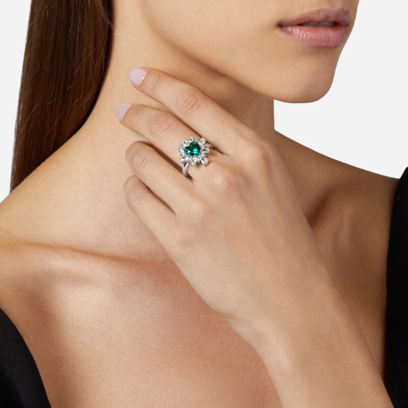 Anello Chiara Ferragni Cuore Emerald - Ref. J19AWJ21 - immagine 2